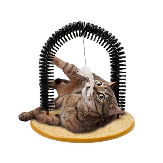 Pawora™ Zelfverzorgende Krab- & Massageboog voor Katten